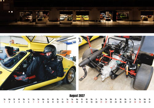 MELKUS Kalender 2027 August