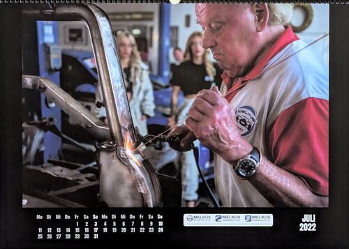 MELKUS Kalender 2022 "Hinter den Kulissen" – Juli